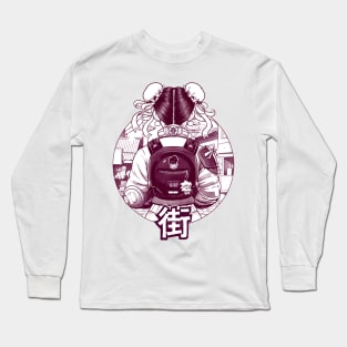 Spring Fighter (Black and White version) Long Sleeve T-Shirt